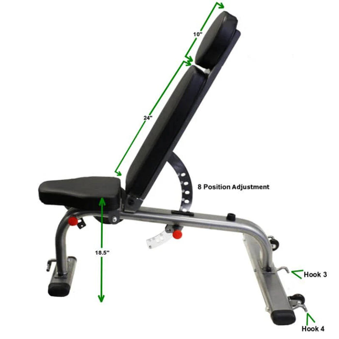 VTX Flat/Incline/Decline/Bench - GVBH-FID