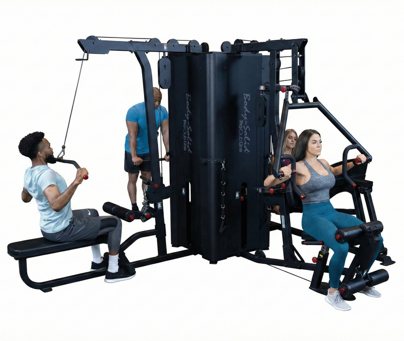 Body Solid Pro Clubline S1000 Four-Stack Gym