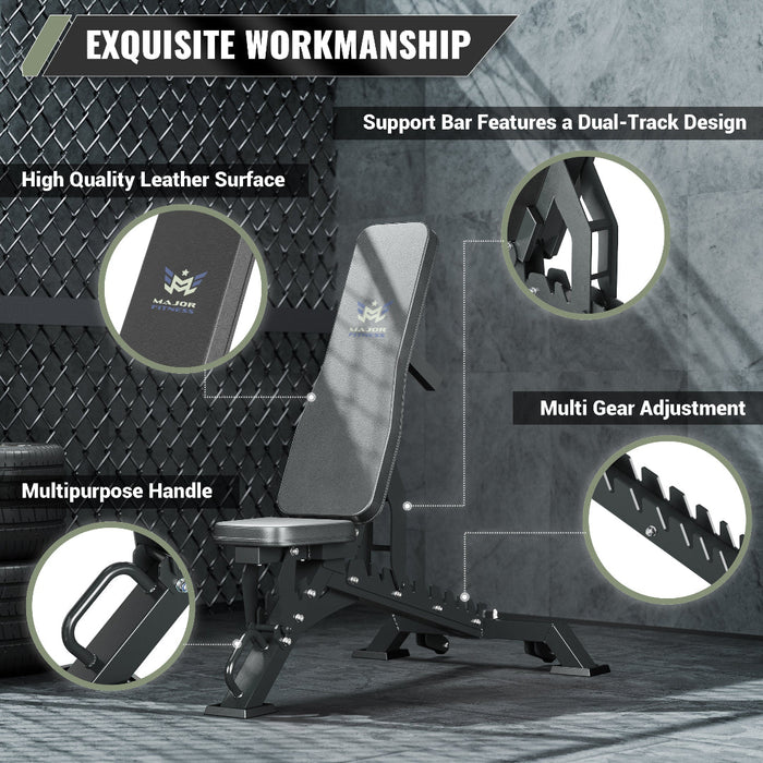 Major Fitness PLT01 Adjustable Bench