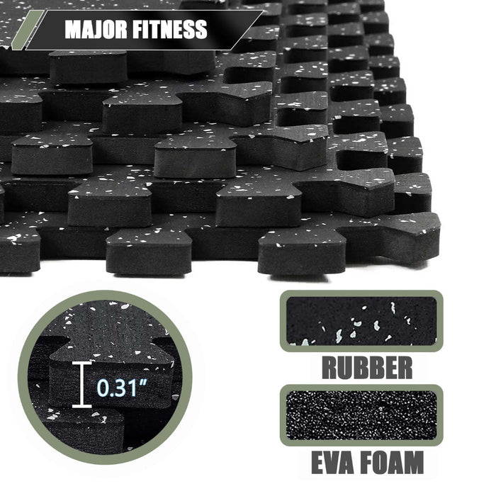 Major Fitness Rubber Flooring Gym Mats