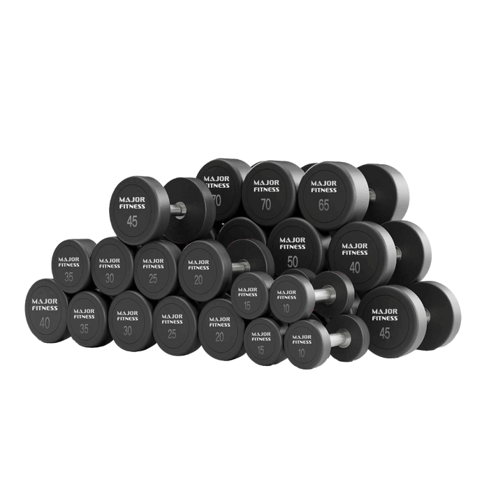 Major Fitness Urethane Dumbbell Set