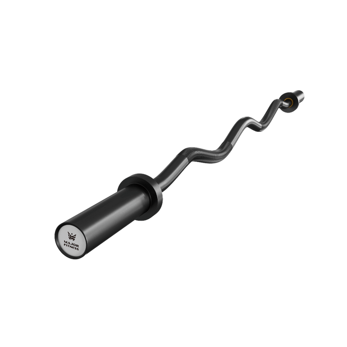 Major Fitness 4ft Olympic EZ Curl Barbell