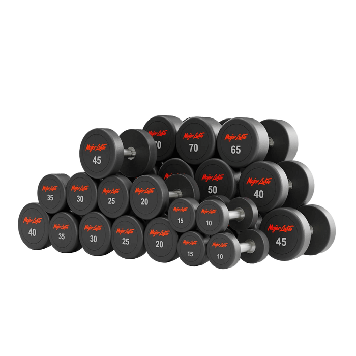 Major Fitness Urethane Dumbbell Set