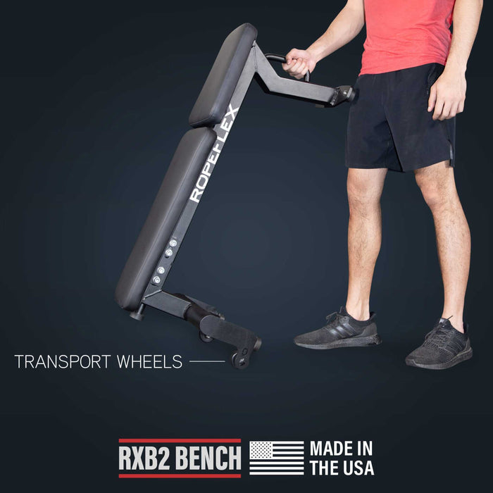 Ropeflex RXB2 Rope Training Flat Bench