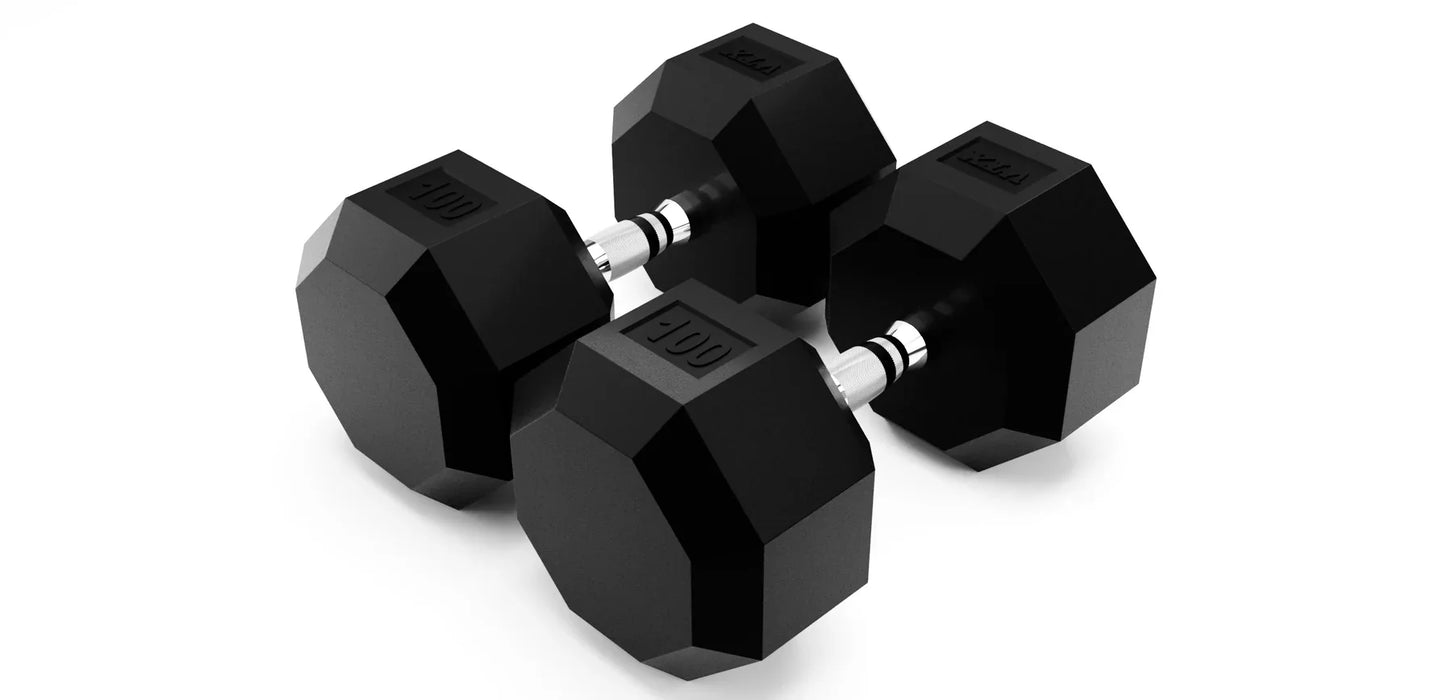 VTX (5-75lbs) Urethane Encased Dumbbell Set with Vertical Storage Rack - VERTPAC-SDU75