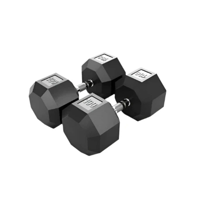 VTX 8-Sided Rubber Encased Dumbbells - SD-R