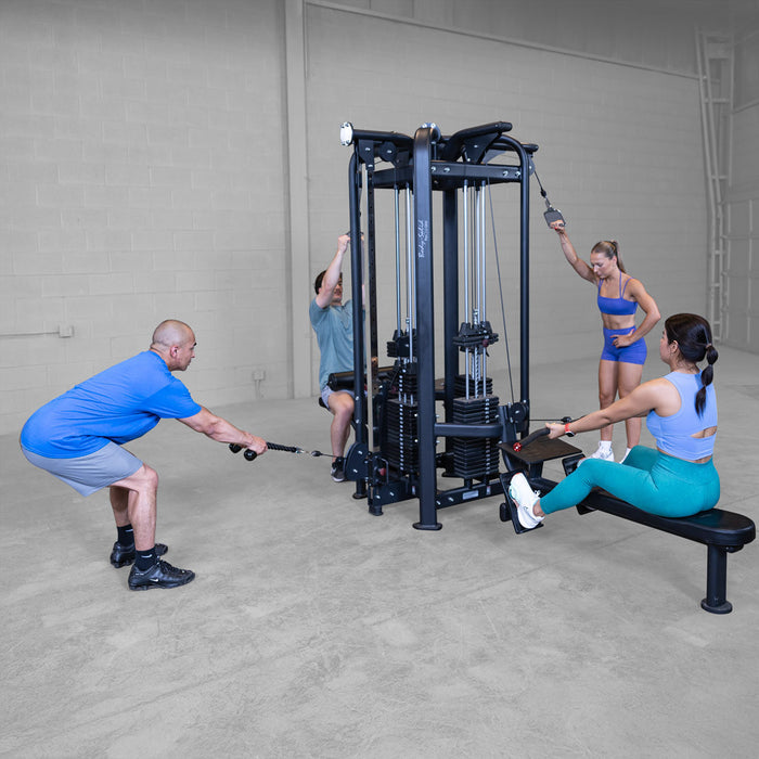 Body Solid Pro Clubline SJG100 4-Stack Jungle Gym