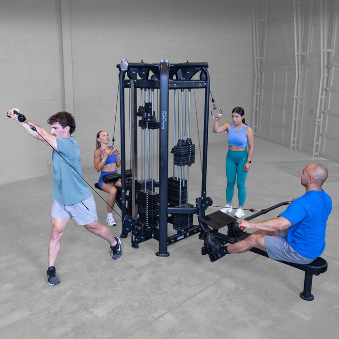 Body Solid Pro Clubline SJG100 4-Stack Jungle Gym
