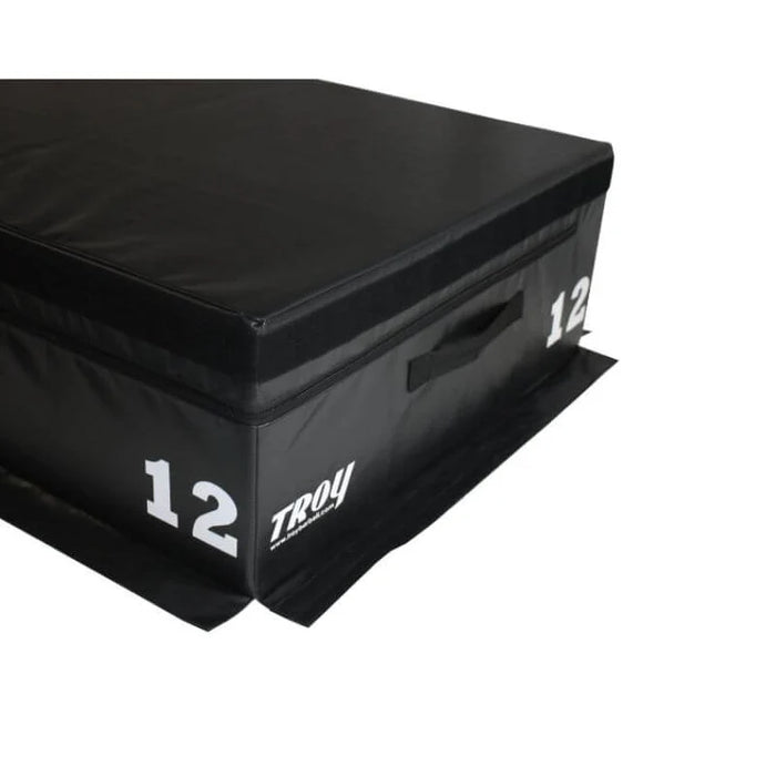 TROY 6" to 24" Padded Black Plyo Boxes (1 of each size)