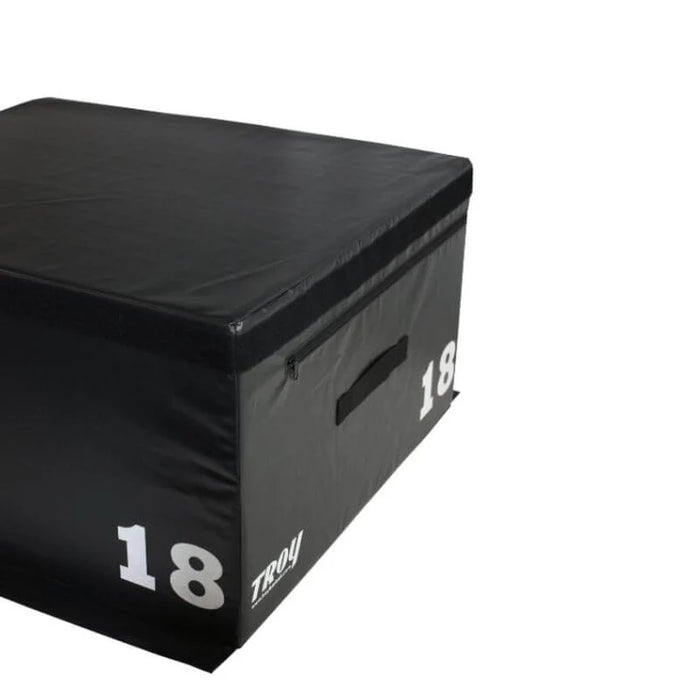 TROY 6" to 24" Padded Black Plyo Boxes (1 of each size)