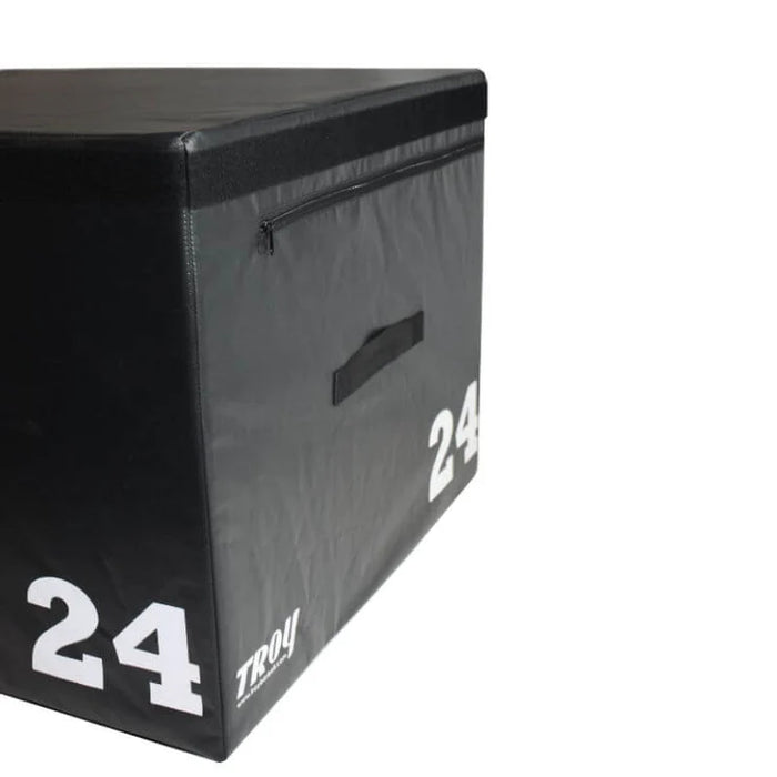 TROY 6" to 24" Padded Black Plyo Boxes (1 of each size)