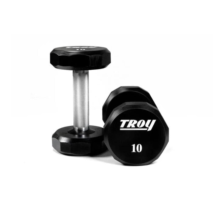 TROY 12-Sided Urethane Encased Dumbbells - TSD-U