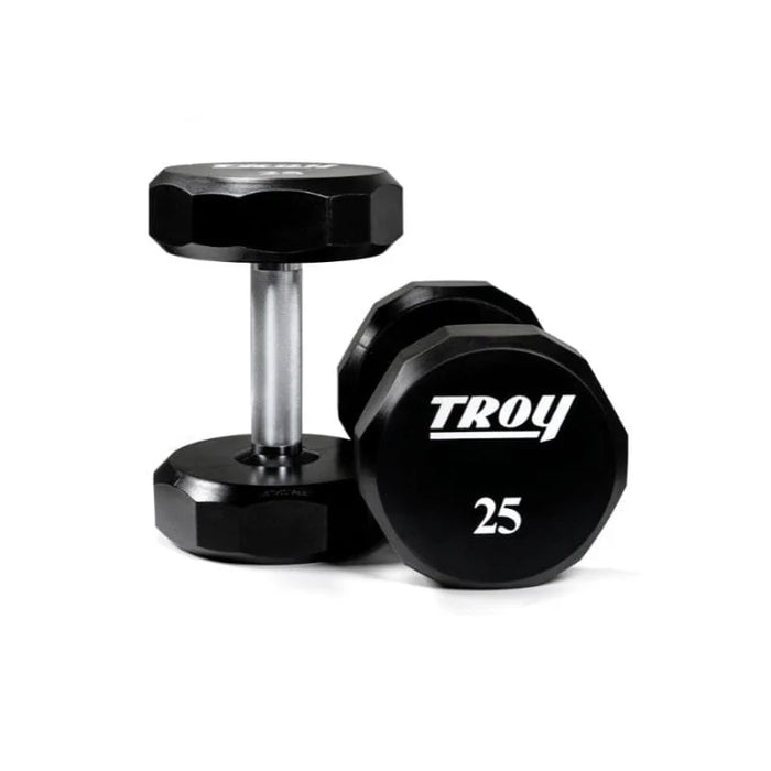 TROY 12-Sided Urethane Encased Dumbbells - TSD-U