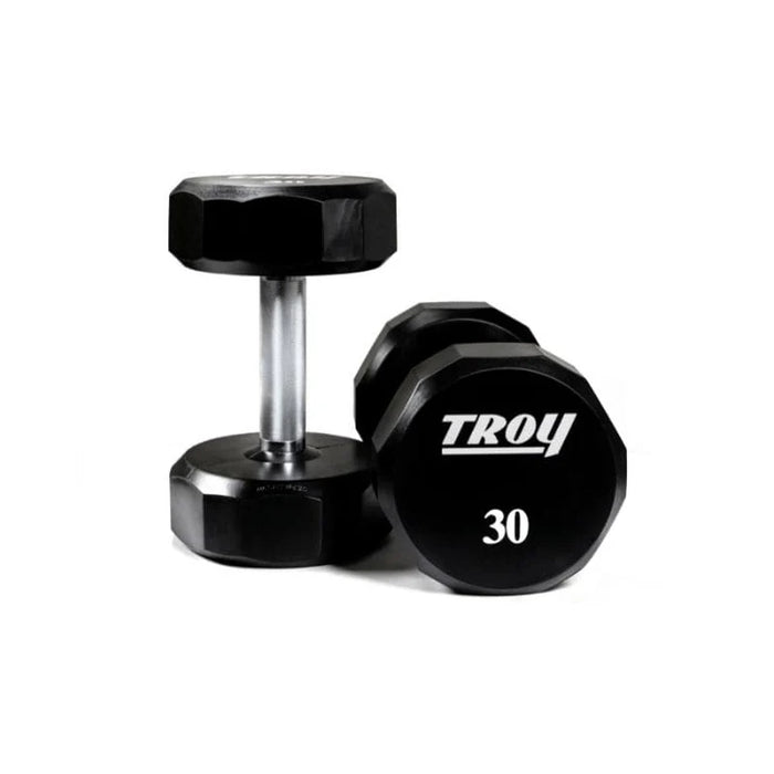 TROY 12-Sided Urethane Encased Dumbbells - TSD-U