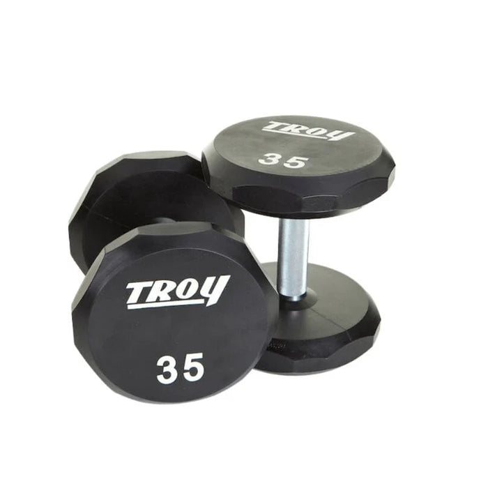 TROY 12-Sided Urethane Encased Dumbbells - TSD-U