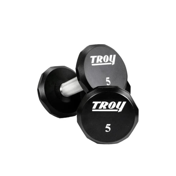 TROY 12-Sided Urethane Encased Dumbbells - TSD-U