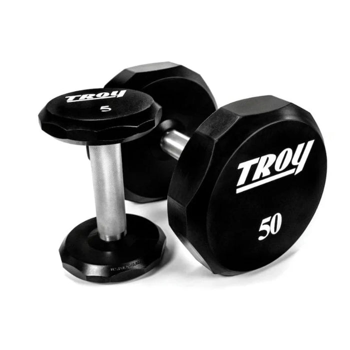 TROY 12-Sided Urethane Encased Dumbbells - TSD-U