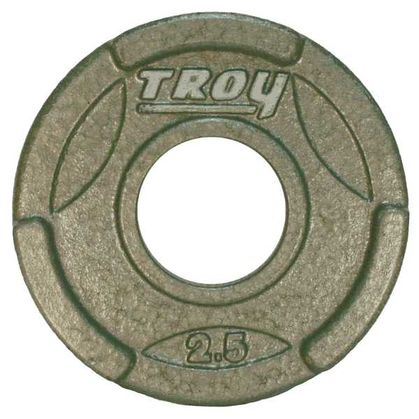 Troy Barbell Olympic Machined Grip Plates GO