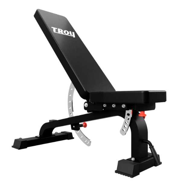 Troy Barbell Flat/Incline/Decline Adjustable Weight Bench GTBH-FID