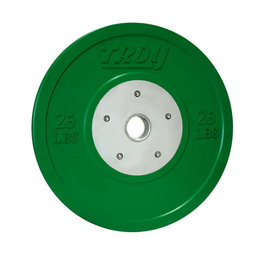 TROY Competition Grade Color Rubber Bumper Plates (LBS) - CCO-SBP