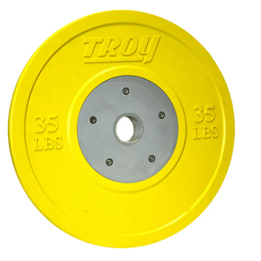 TROY Competition Grade Color Rubber Bumper Plates (LBS) - CCO-SBP