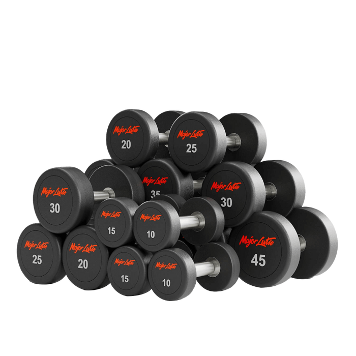 Major Fitness Urethane Dumbbell Set