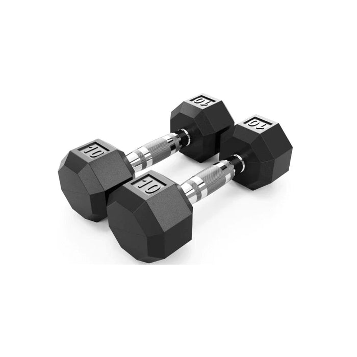 VTX A-Frame Rack w/ Rubber Dumbbells (5-30 lbs) - VERTPAC-SDR30