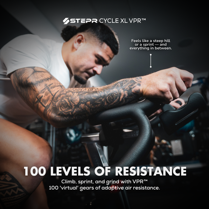 STEPR VPR Cycle XL - Bike Erg 2.0