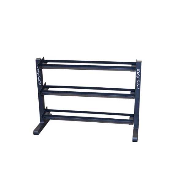 Body-Solid 3-Tier Horizontal Dumbbell Rack GDR363B