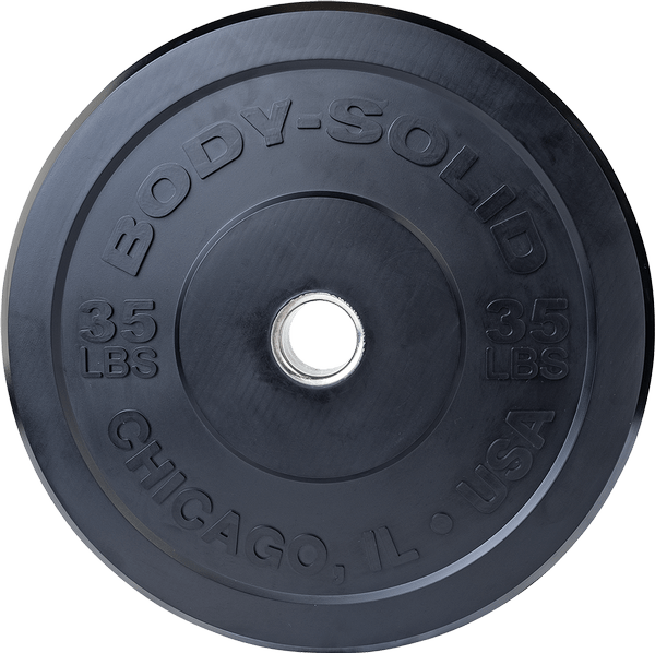 Body Solid Extreme Chicago Bumper Plates 260 Lb. Set