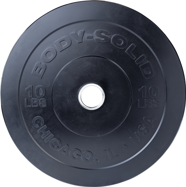Body Solid Extreme Chicago Bumper Plates 260 Lb. Set