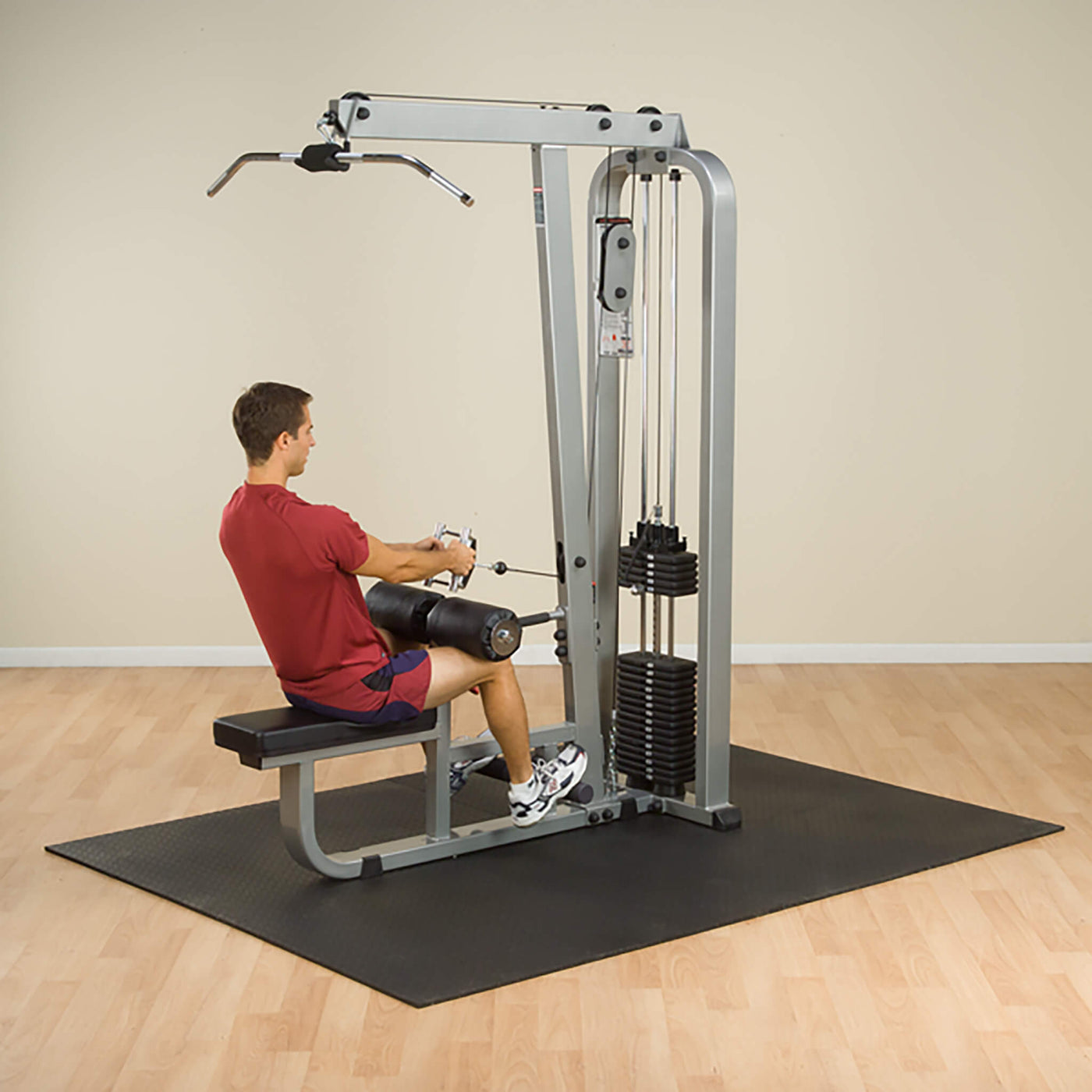 Body Solid Pro Clubline SLM300G Lat and Mid Row Machine — GymsHQ