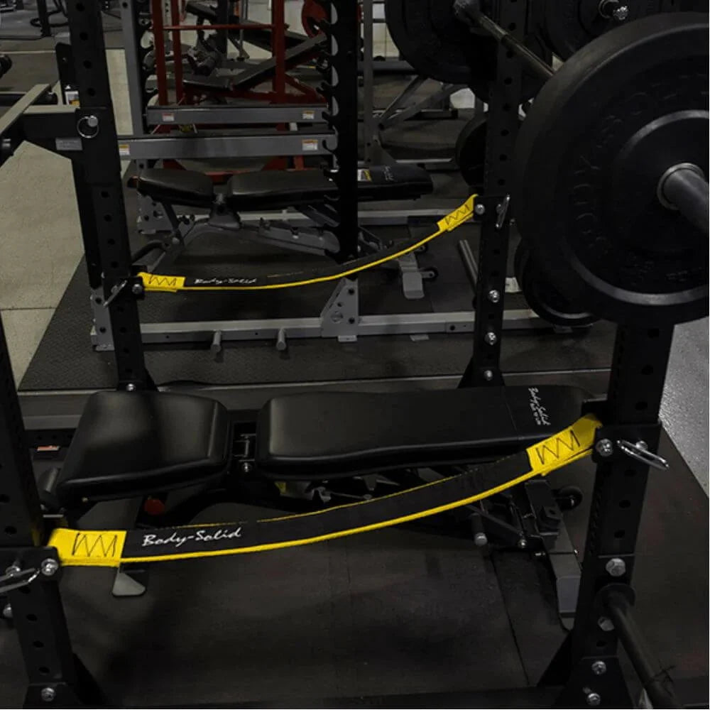 Sprs Rack Body Solid SPRSS Power Rack Strap Safeties (Pair) — GymsHQ