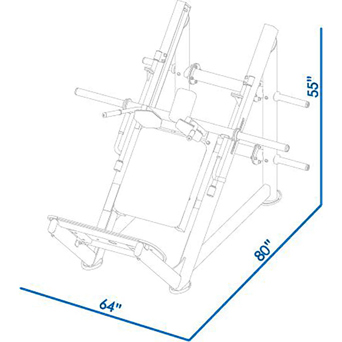 BodyKore Hack Squat CF2175