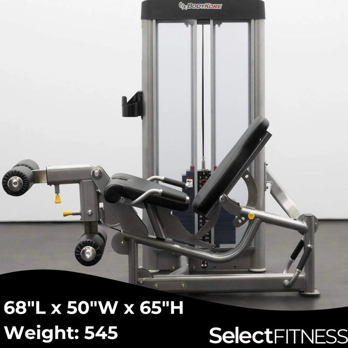 Bodykore GR643 Seated Leg Extension Prone Leg Curl Combo