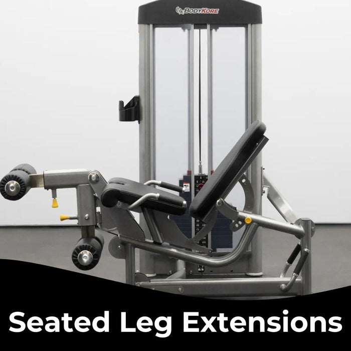Bodykore GR643 Seated Leg Extension Prone Leg Curl Combo