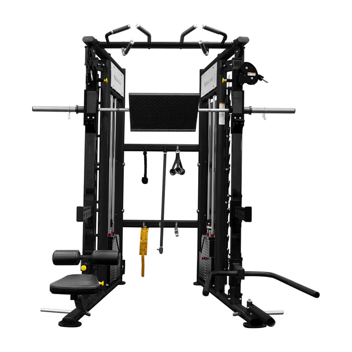 BodyKore MX1162 Universal Trainer - All In One Functional Trainer With Smith Machine