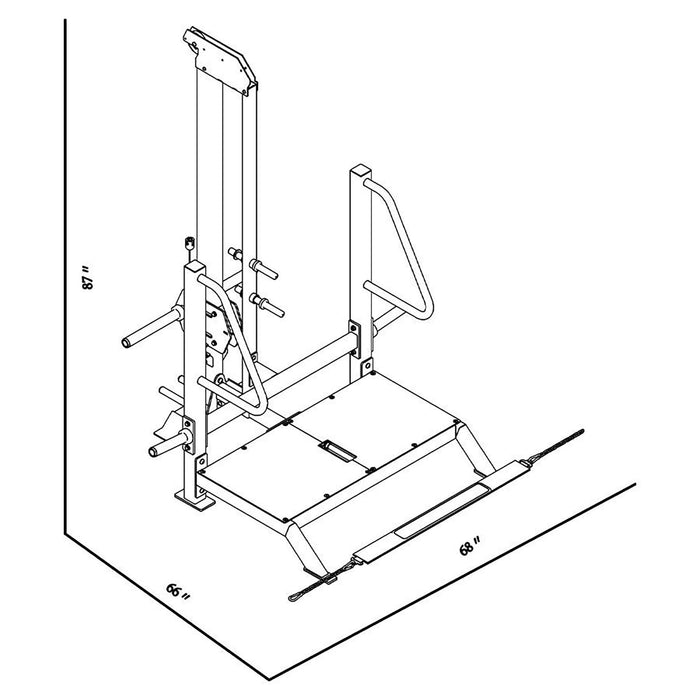 BodyKore Belt Squat Machine FL1834