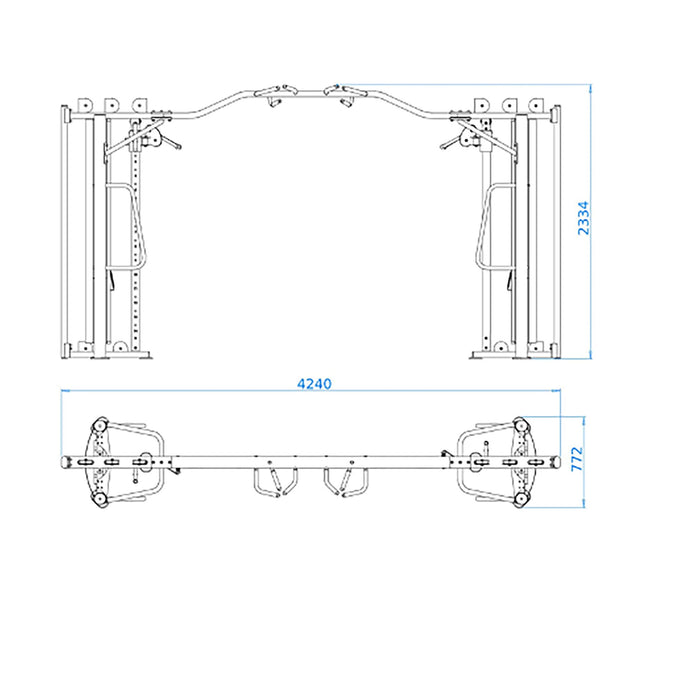 BodyKore Alliance Cable Cross Over G502