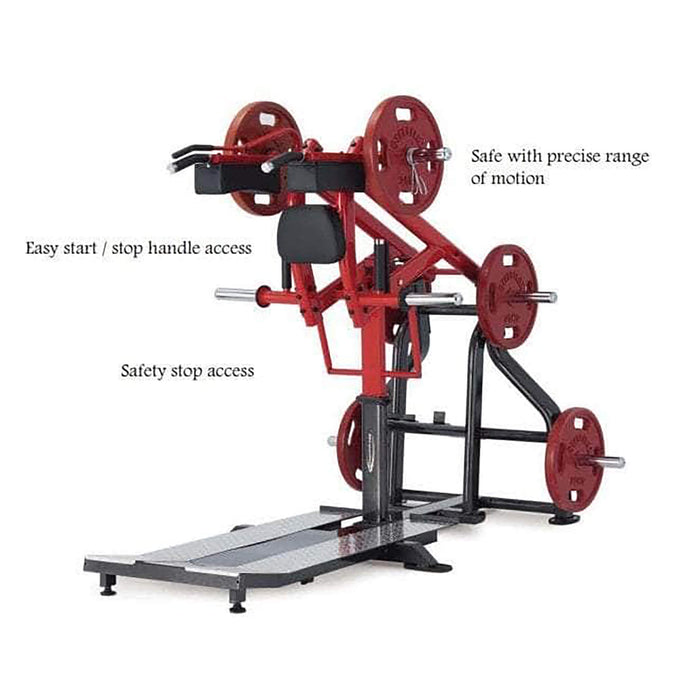 Steelflex PLSS Plate Loaded Standing Squat Machine