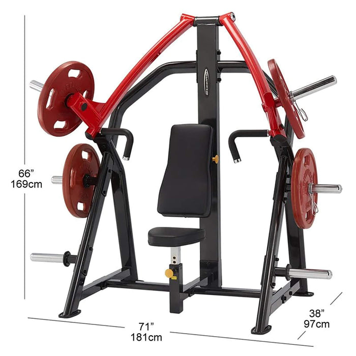 Steelflex PSIP Plate Loaded Incline Chest Press Machine
