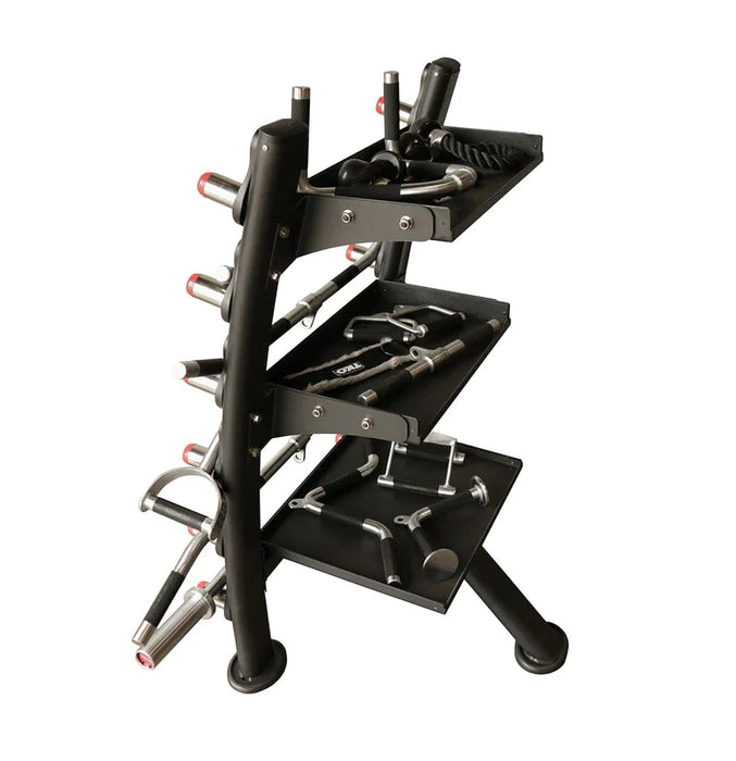 TKO 16 Piece Cable Accessory Kit with Storage Rack