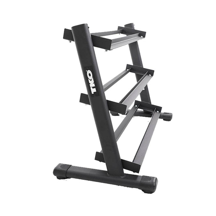 TKO Strength 3-Tier Rail Dumbbell Rack 6230-B