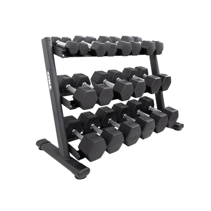 TKO Strength 3-Tier Rail Dumbbell Rack 6230-B