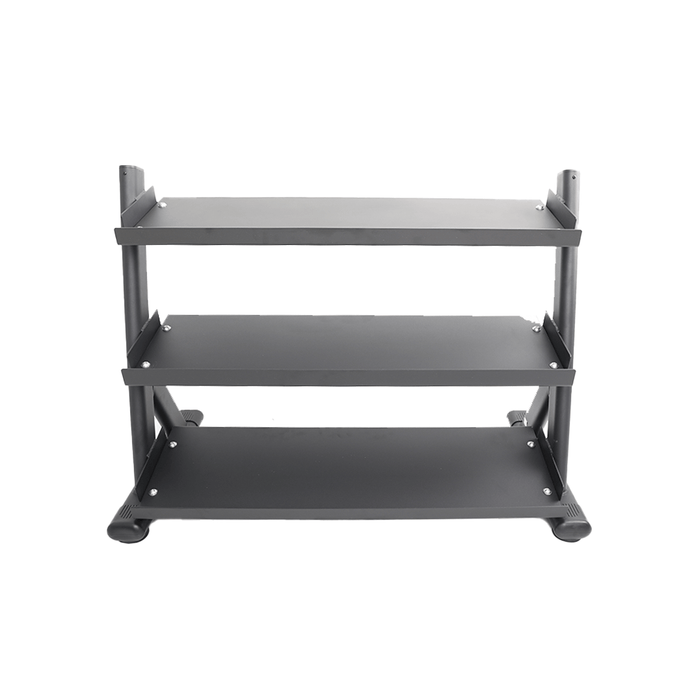 TKO Strength 3-Tier Shelf Style Dumbbell Rack 6235-B