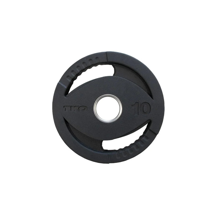 TKO Rubber Olympic Grip Plate Set 803OR