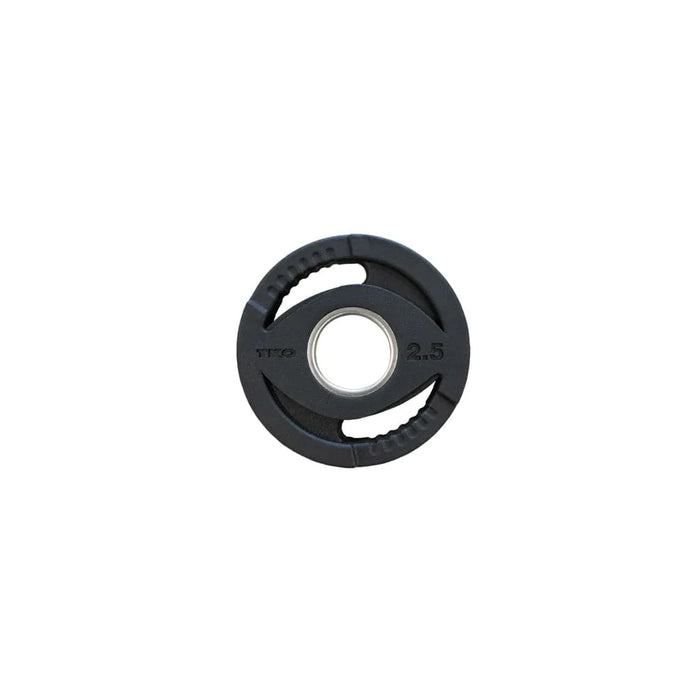TKO Rubber Olympic Grip Plate Set 803OR